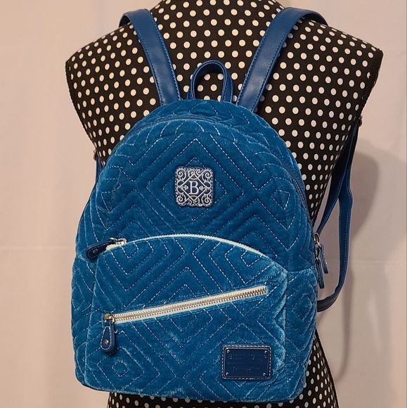 Loungefly Biltmore Blue Backpack - Picture 10 of 10